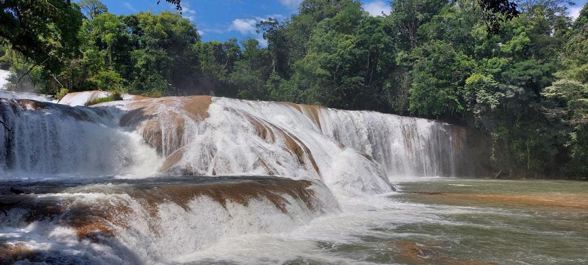 Posada Tzeltal Arroyo Agua Azul Екстер'єр фото